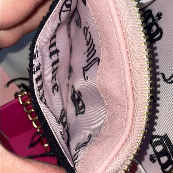 Juicy Couture Pink and Black Card Holder - Picture 7 of 8